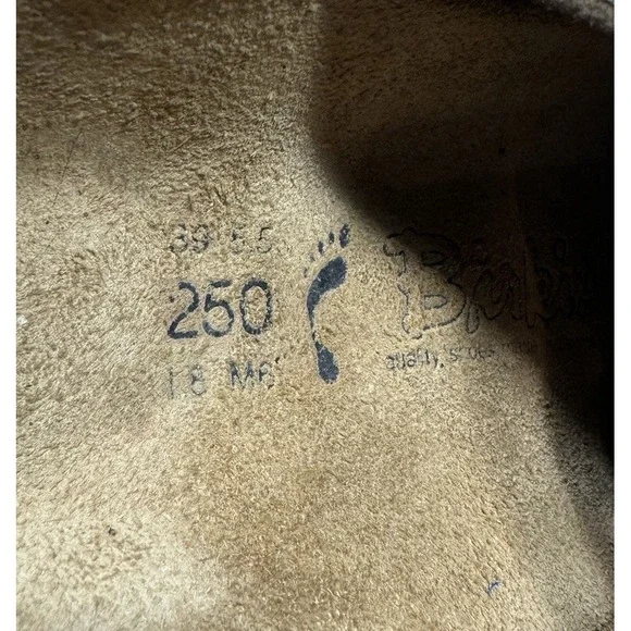 Birki's by Birkenstock Camden Mules Clog Slip On Leather Brown Women's Size 8 N - Picture 7 of 7